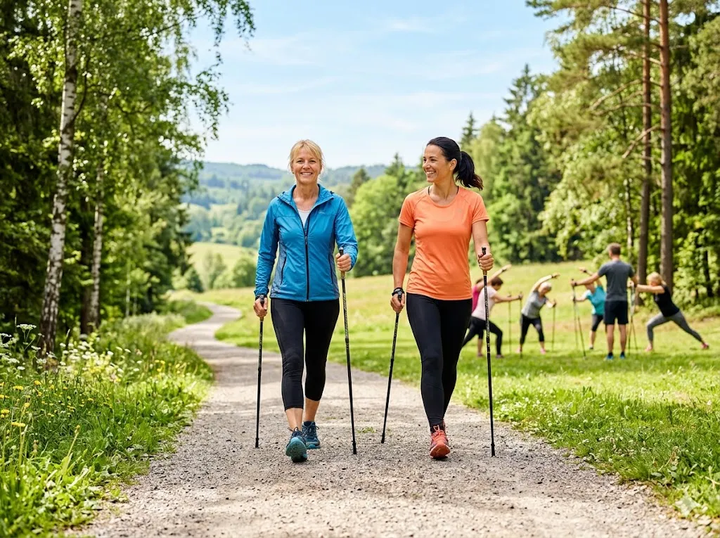 Nordic Walking mit Gymn. für Frauen